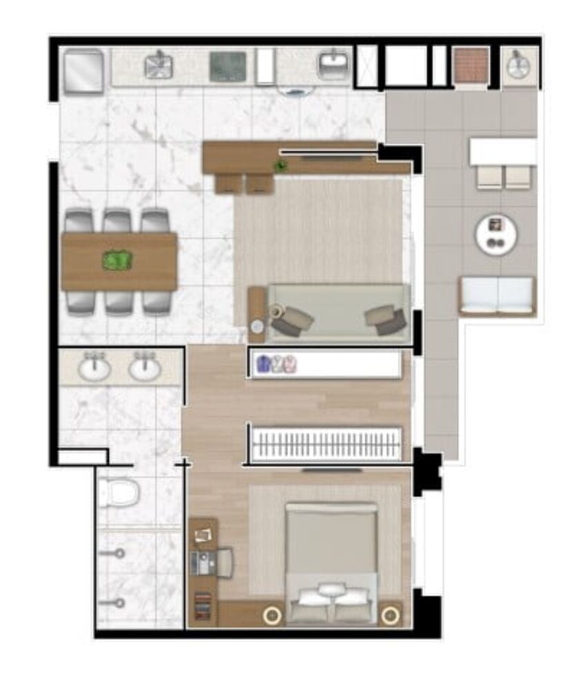 Apartamento à venda com 3 quartos, 77m² - Foto 35