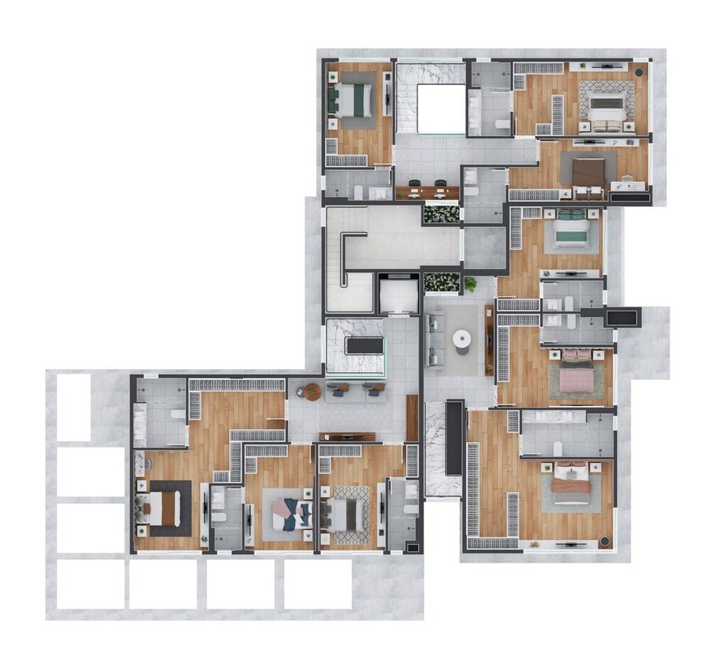 Apartamento, 3 quartos, 256 m² - Foto 9