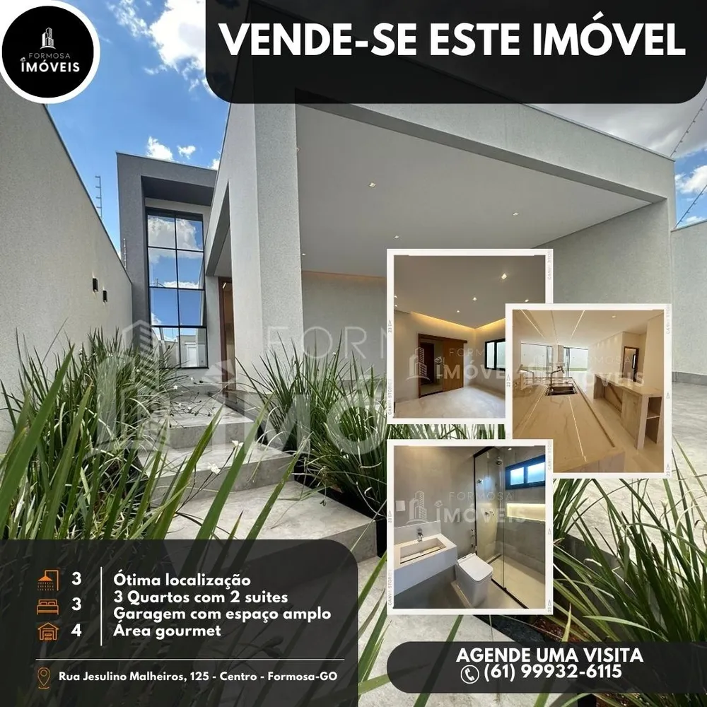 Casa, 3 quartos - Foto 1