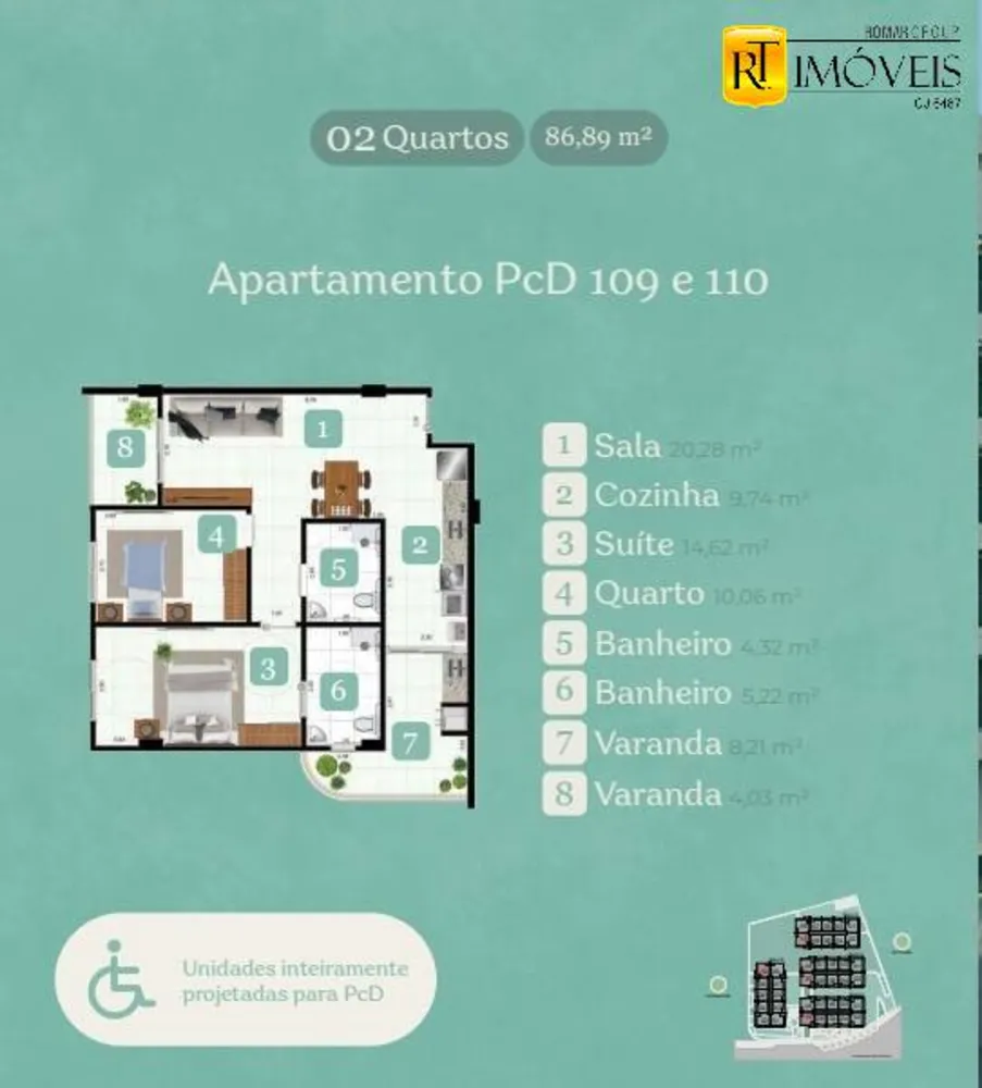 Apartamento, 1 quarto, 64 m² - Foto 52