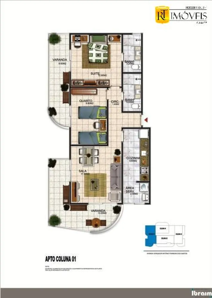 Apartamento, 1 quarto, 60 m² - Foto 4