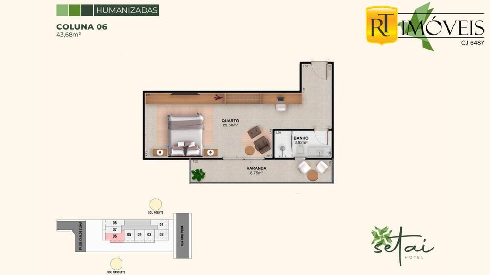 Apartamento, 1 quarto, 32 m² - Foto 10
