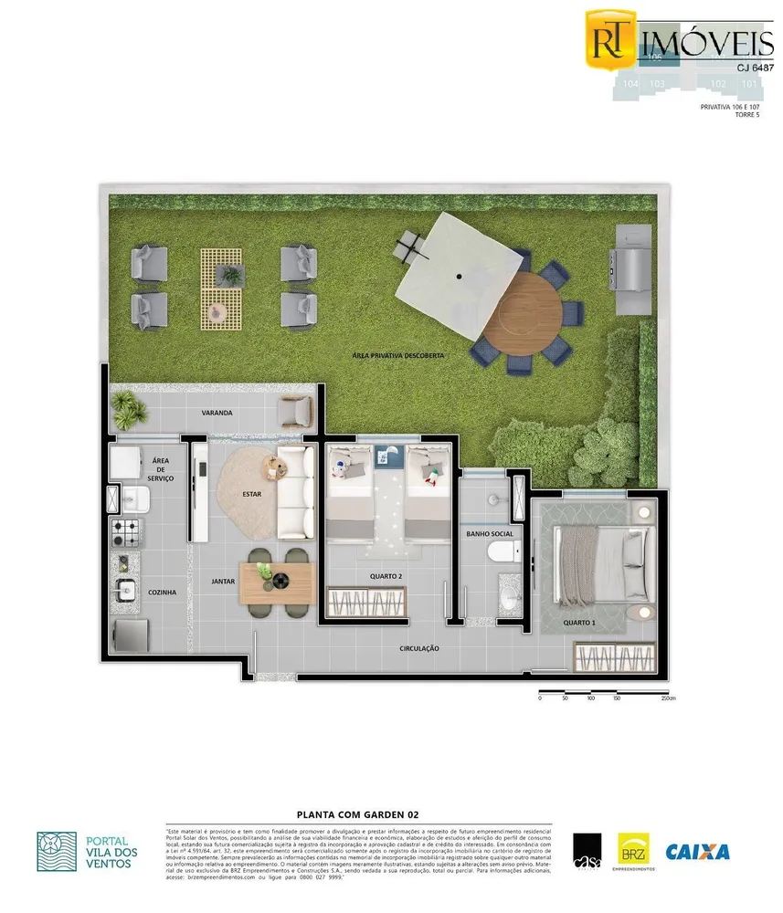 Apartamento, 2 quartos, 50 m² - Foto 23