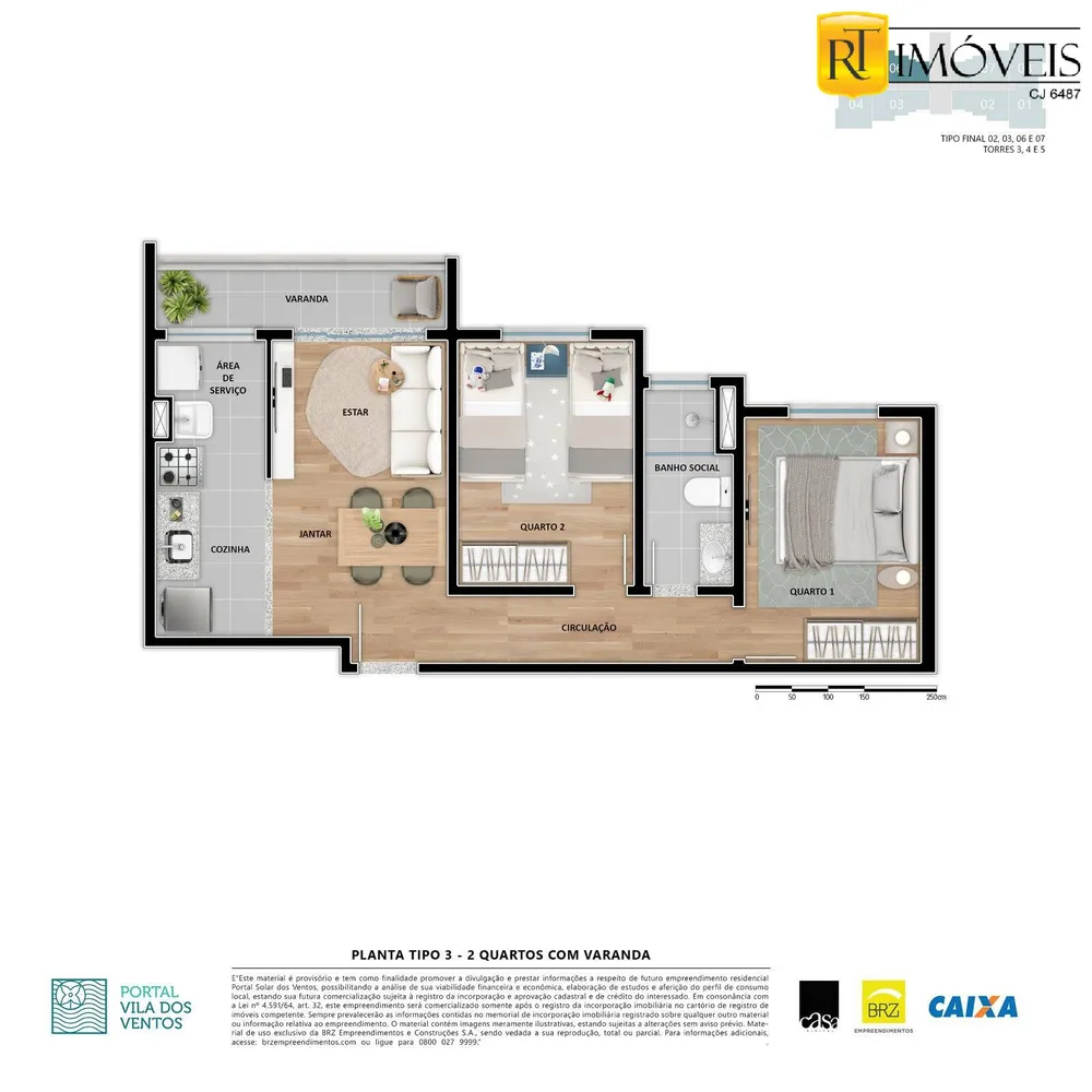 Apartamento, 2 quartos, 50 m² - Foto 30