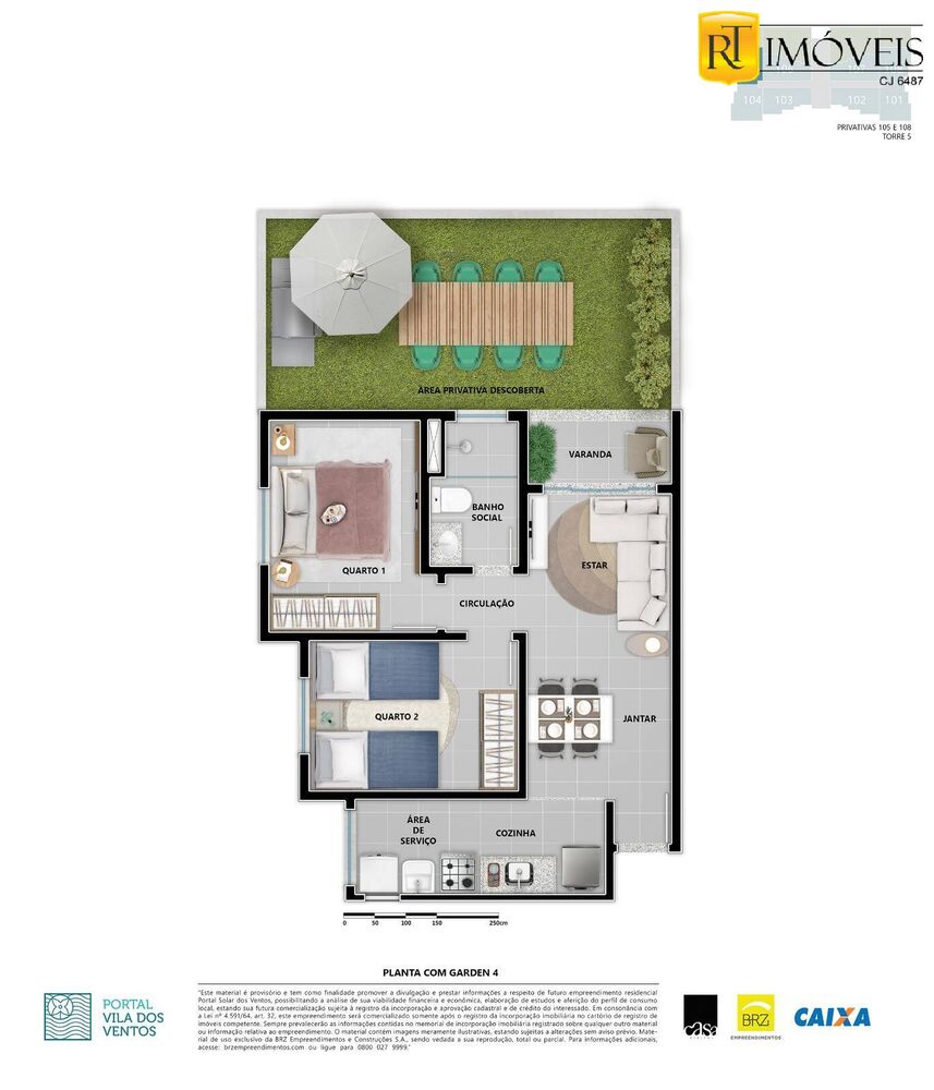Apartamento, 2 quartos, 50 m² - Foto 8