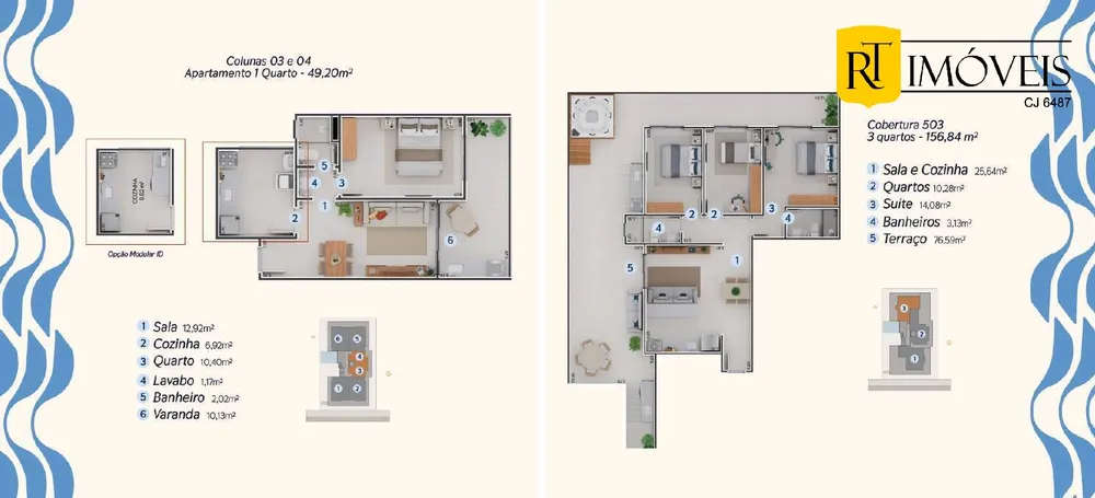 Apartamento, 1 quarto, 49 m² - Foto 19