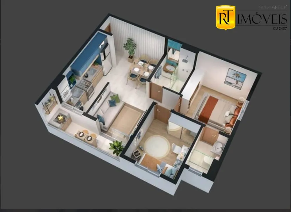 Apartamento, 2 quartos, 45 m² - Foto 7