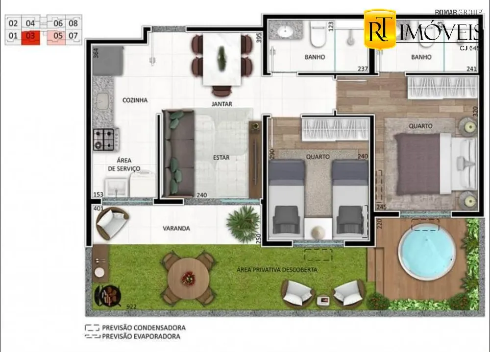 Apartamento, 2 quartos, 45 m² - Foto 12