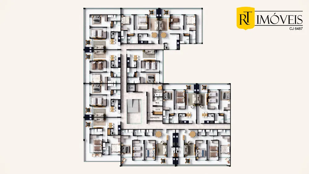 Apartamento, 2 quartos, 64 m² - Foto 21