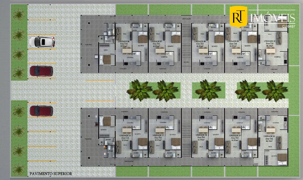 Apartamento, 1 quarto, 50 m² - Foto 4