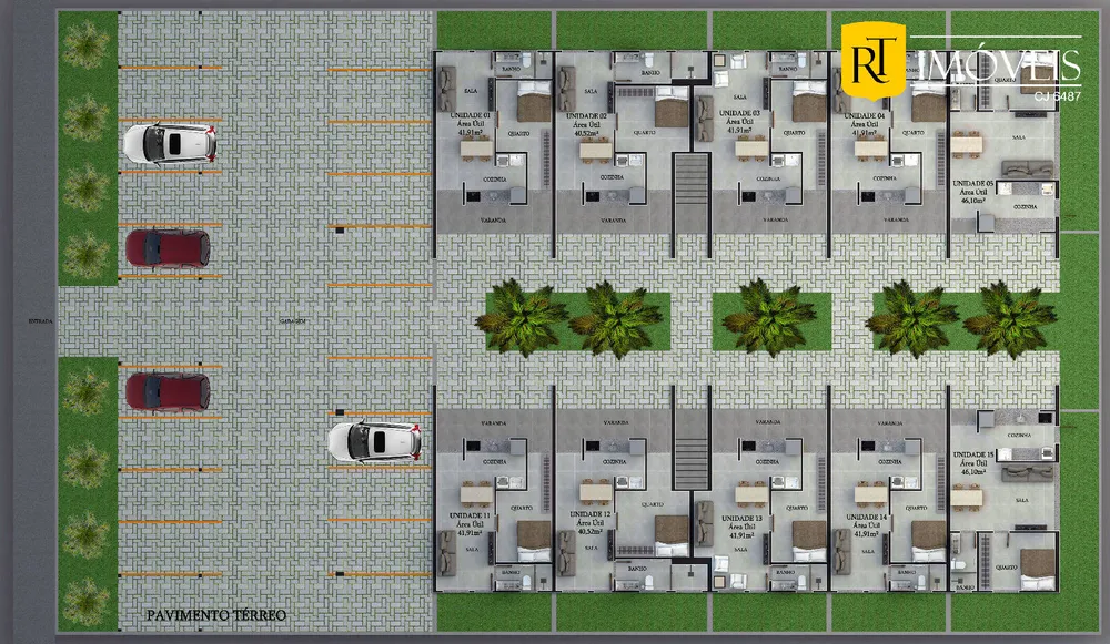 Apartamento, 1 quarto, 50 m² - Foto 2