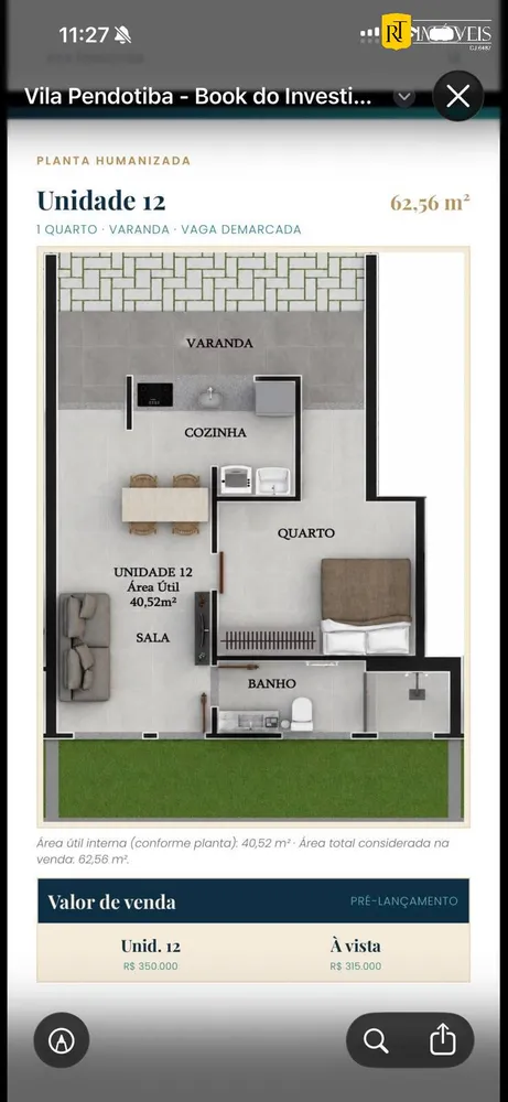 Apartamento, 1 quarto, 50 m² - Foto 5