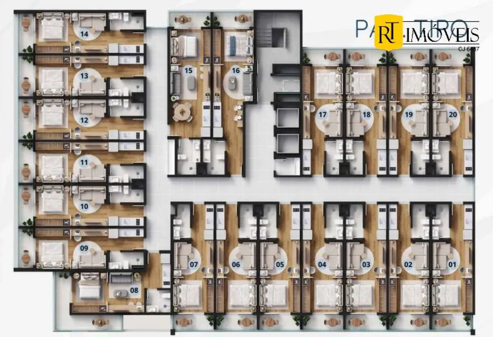 Apartamento, 1 quarto, 30 m² - Foto 36