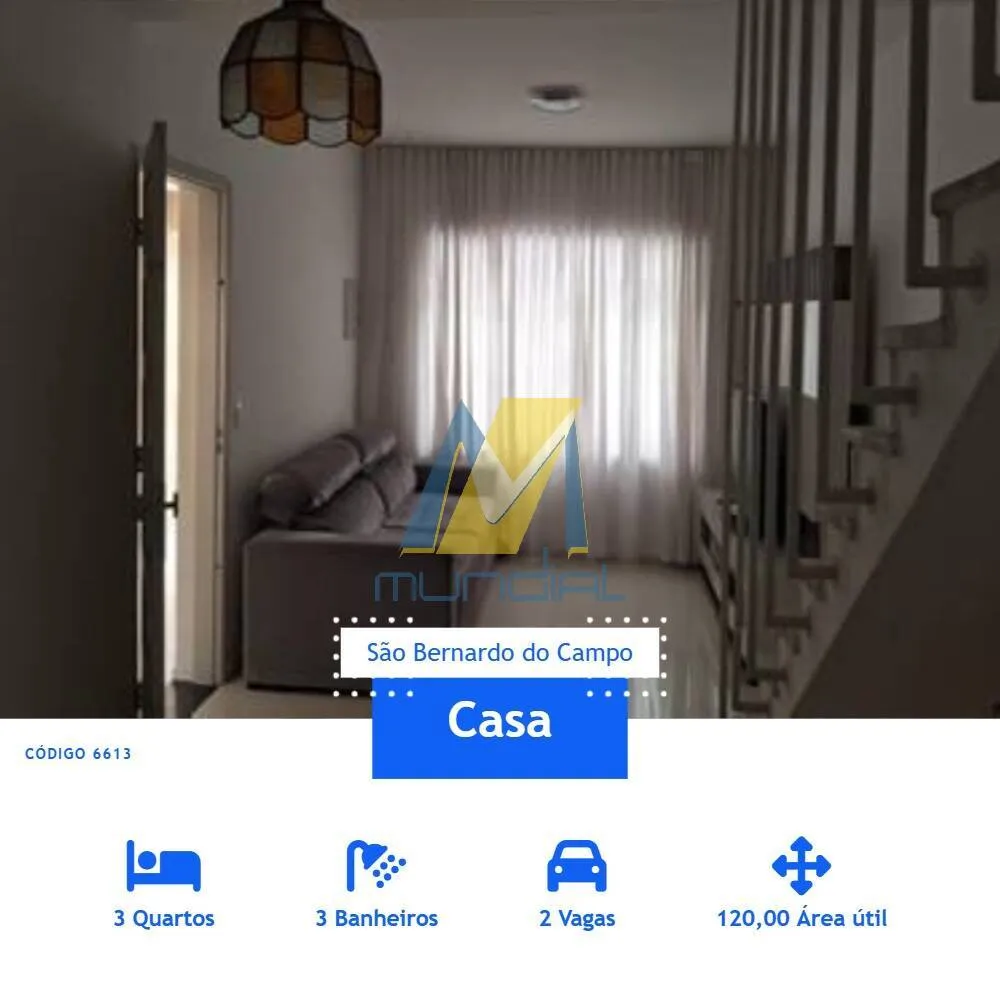 Casa, 3 quartos, 120 m² - Foto 1