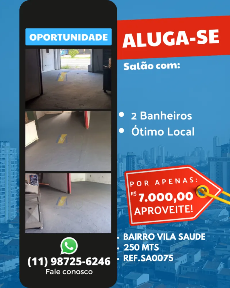 Loja-Salão, 250 m² - Foto 3