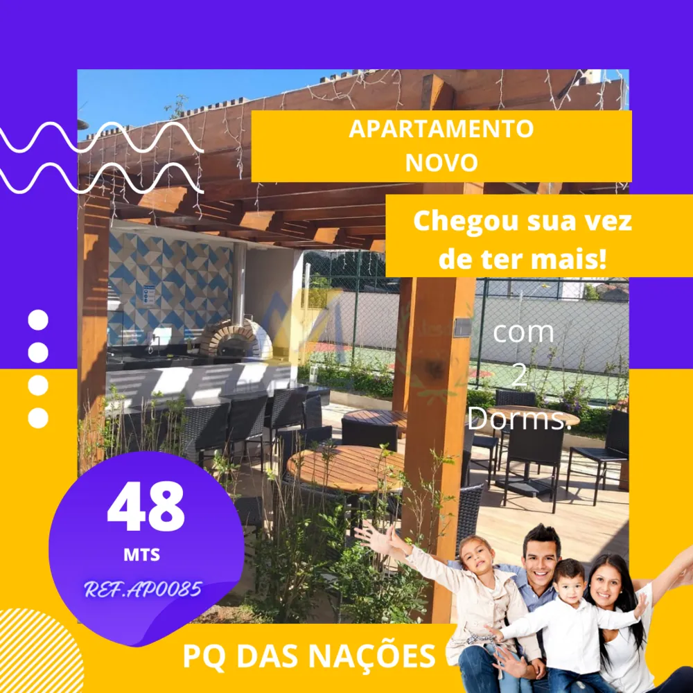 Apartamento, 2 quartos, 48 m² - Foto 2
