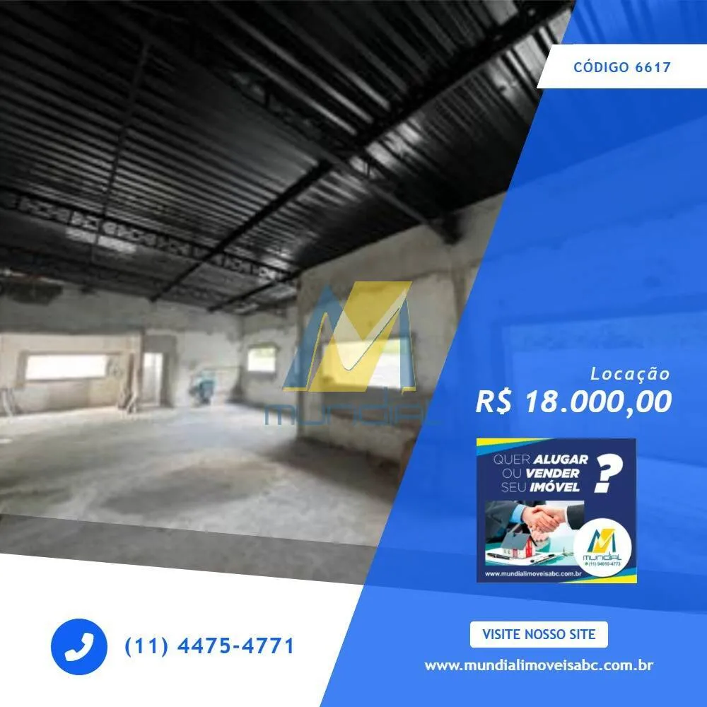 Depósito-Galpão, 500 m² - Foto 1