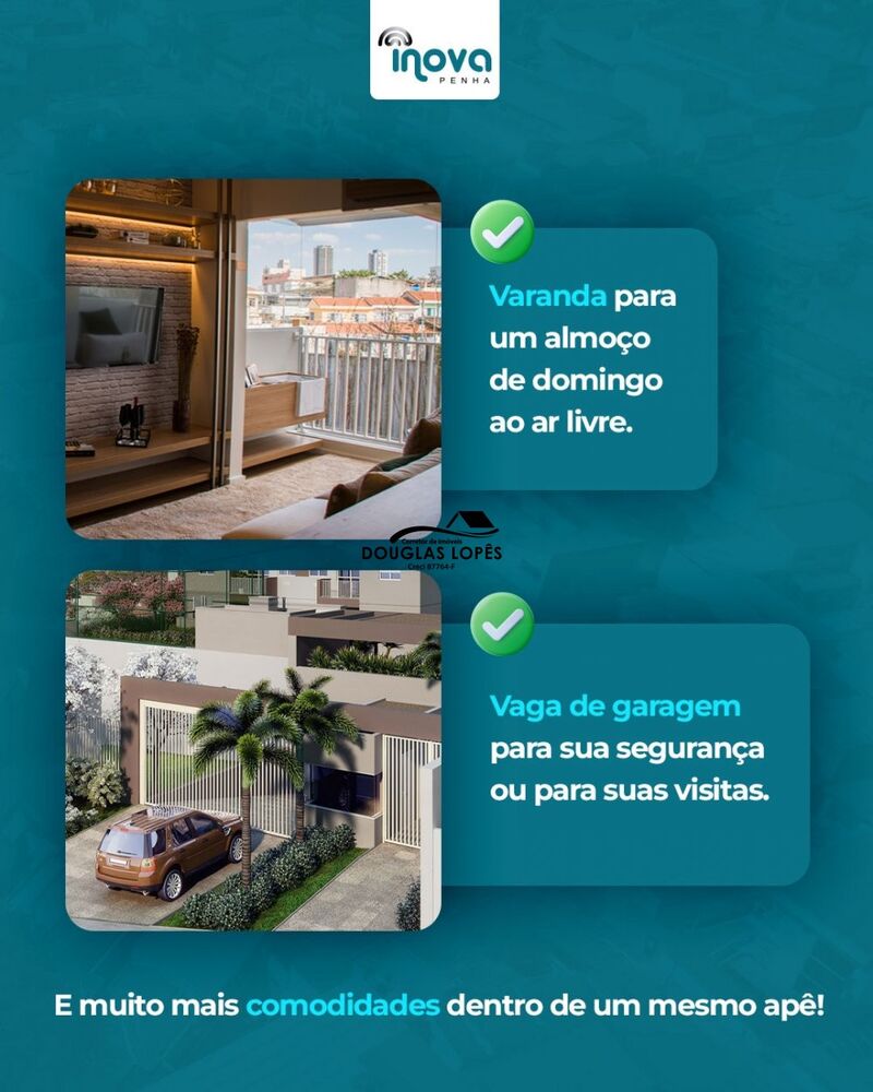 Apartamento, 2 quartos, 50 m² - Foto 4