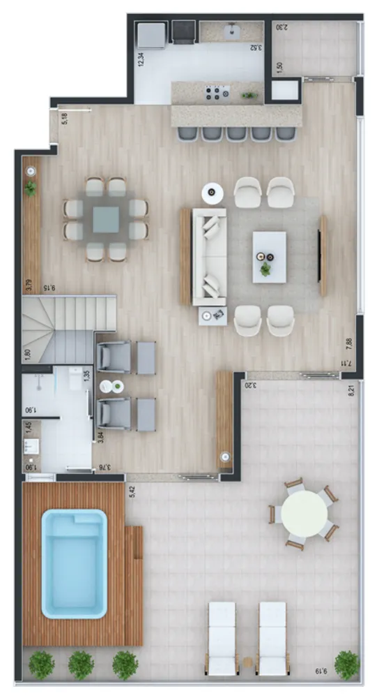 Apartamento, 3 quartos, 143 m² - Foto 8