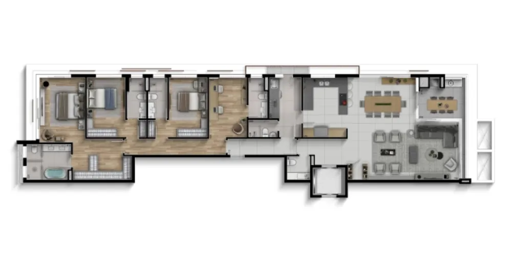 Apartamento, 4 quartos, 214 m² - Foto 4