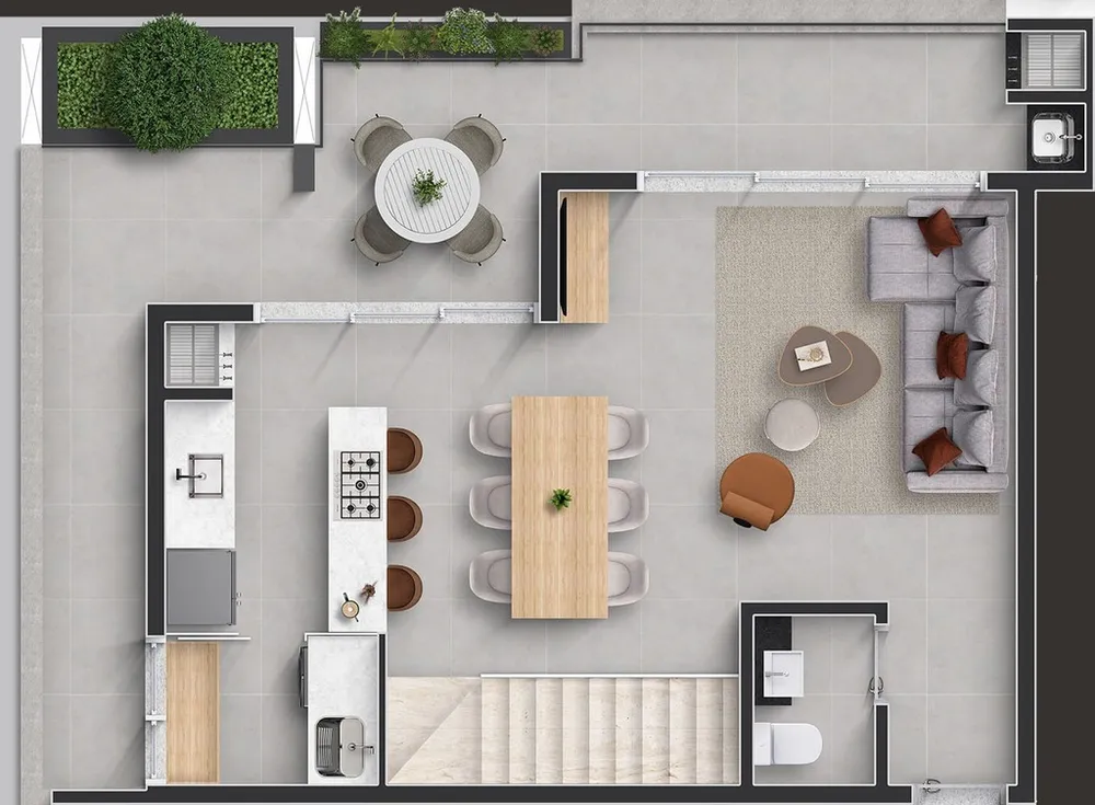 Apartamento, 3 quartos, 197 m² - Foto 3