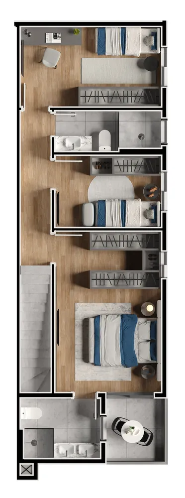 Apartamento, 3 quartos, 79 m² - Foto 4