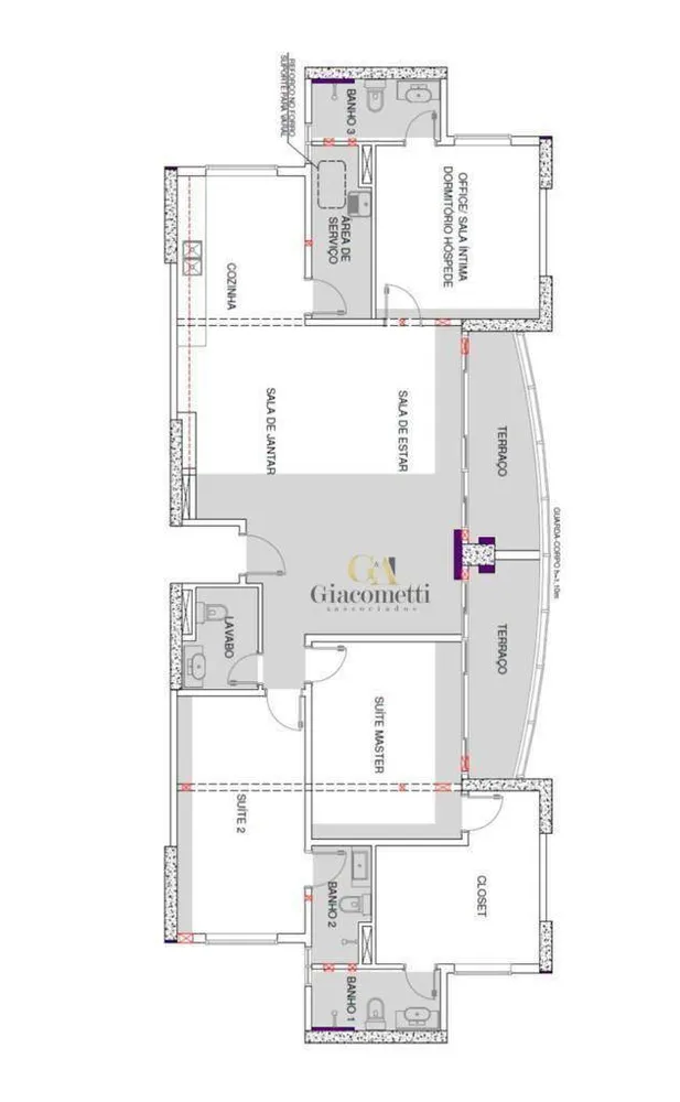 Apartamento, 3 quartos, 140 m² - Foto 4