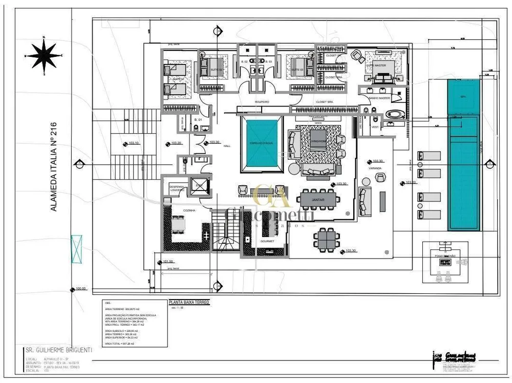Casa de Condomínio, 4 quartos - Foto 4