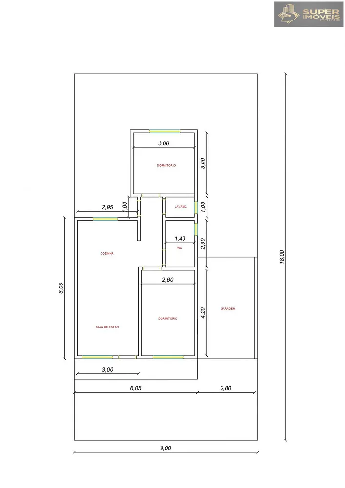 Casa, 2 quartos, 162 m² - Foto 3