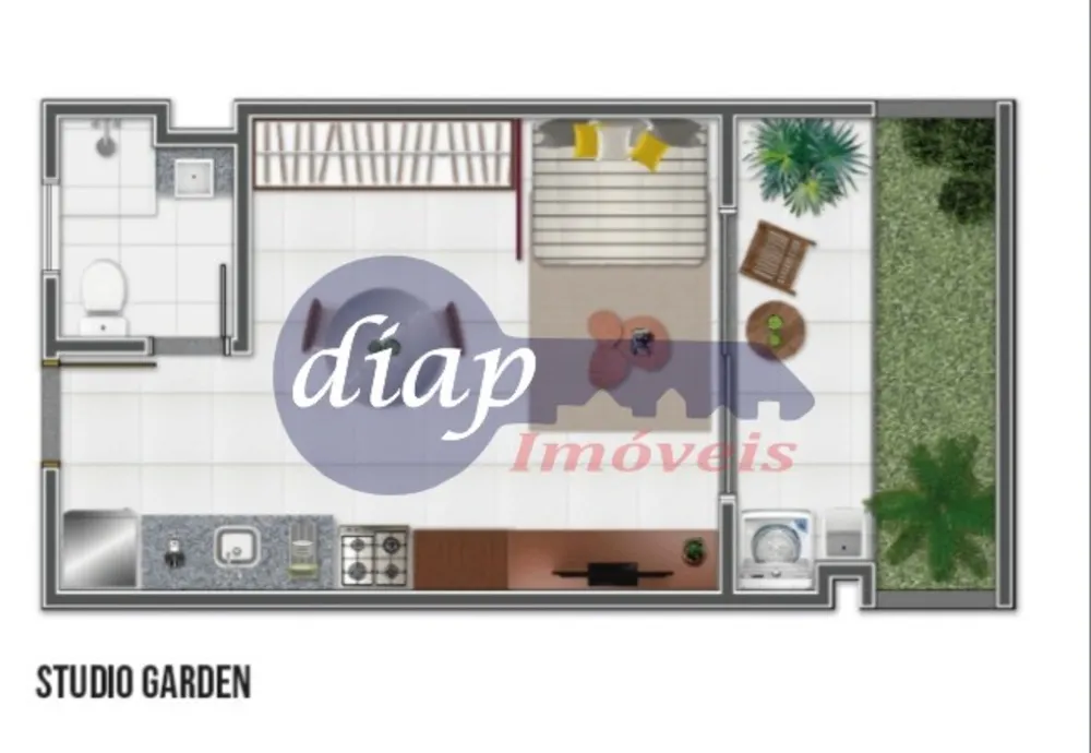 Apartamento, 1 quarto, 28 m² - Foto 14