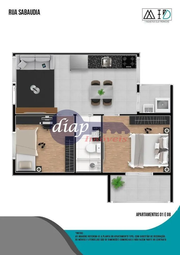 Apartamento, 2 quartos, 41 m² - Foto 5