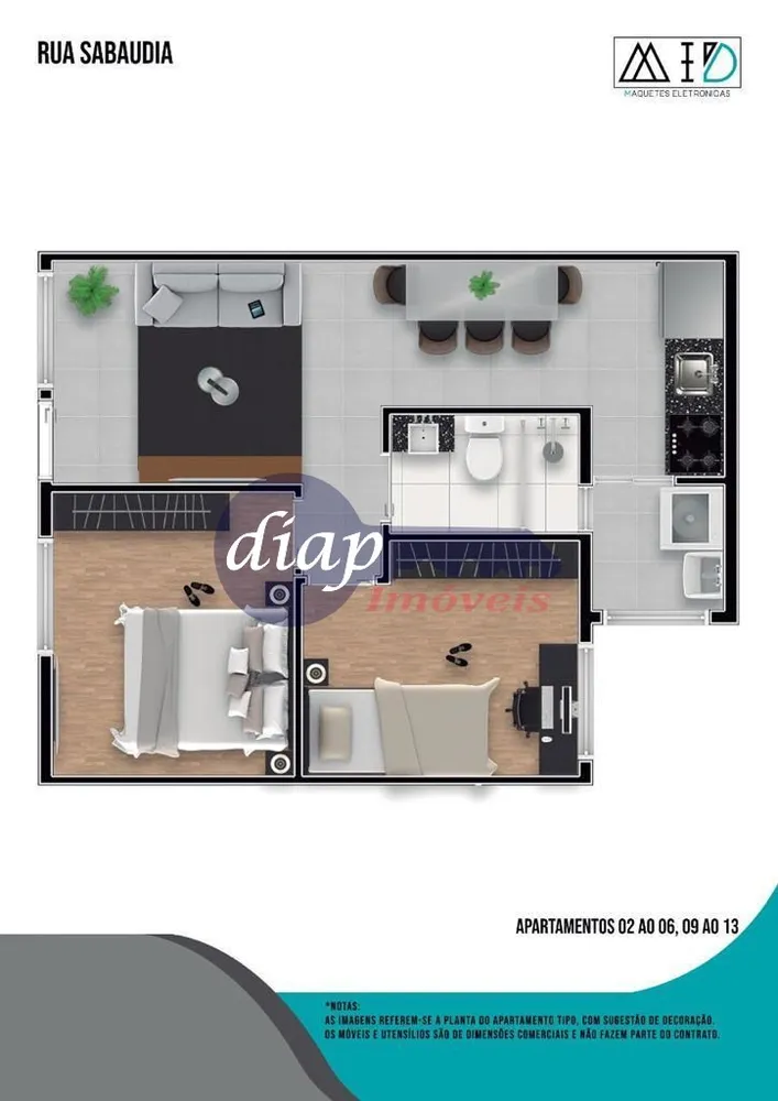 Apartamento, 2 quartos, 41 m² - Foto 11