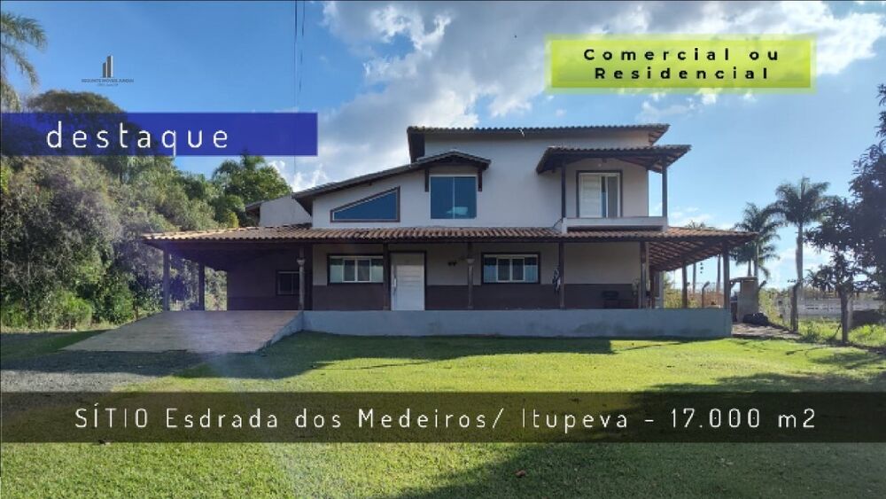 Sítio, 4 quartos, 2 hectares - Foto 1