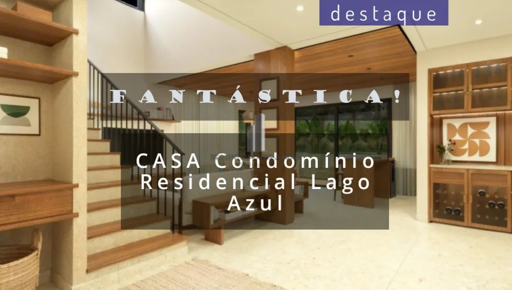 Casa de Condomínio, 3 quartos - Foto 1