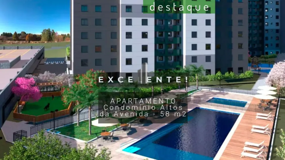 Apartamento, 2 quartos, 58 m² - Foto 1