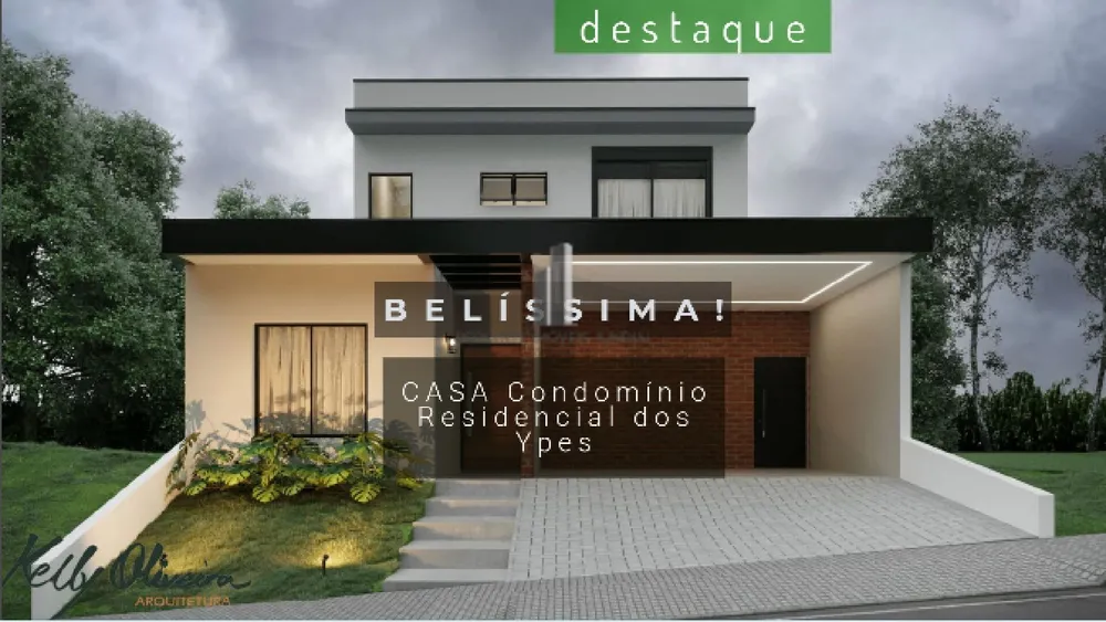 Casa de Condomínio, 3 quartos - Foto 1