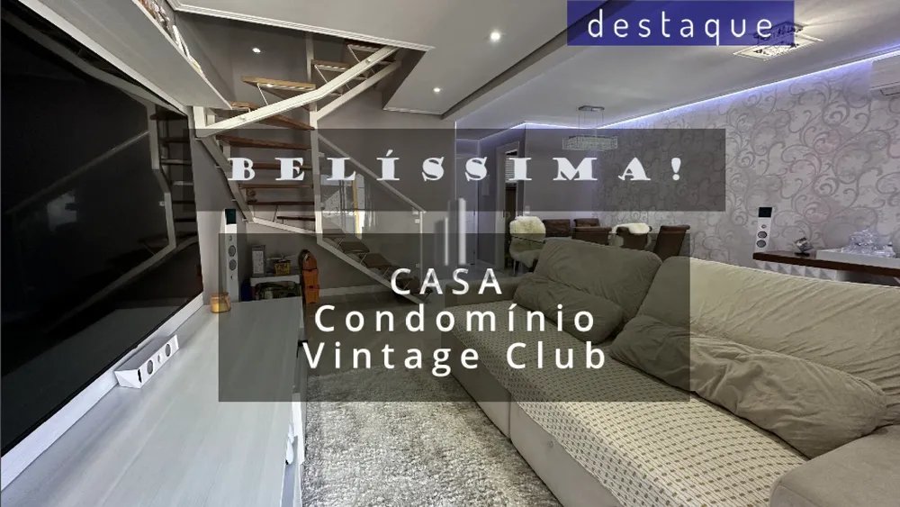 Casa de Condomínio, 3 quartos - Foto 1