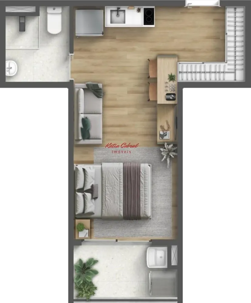 Apartamento, 2 quartos, 39 m² - Foto 8