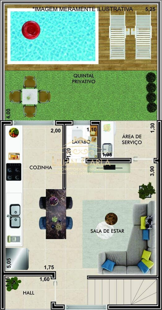 Casa de Condomínio, 2 quartos - Foto 4