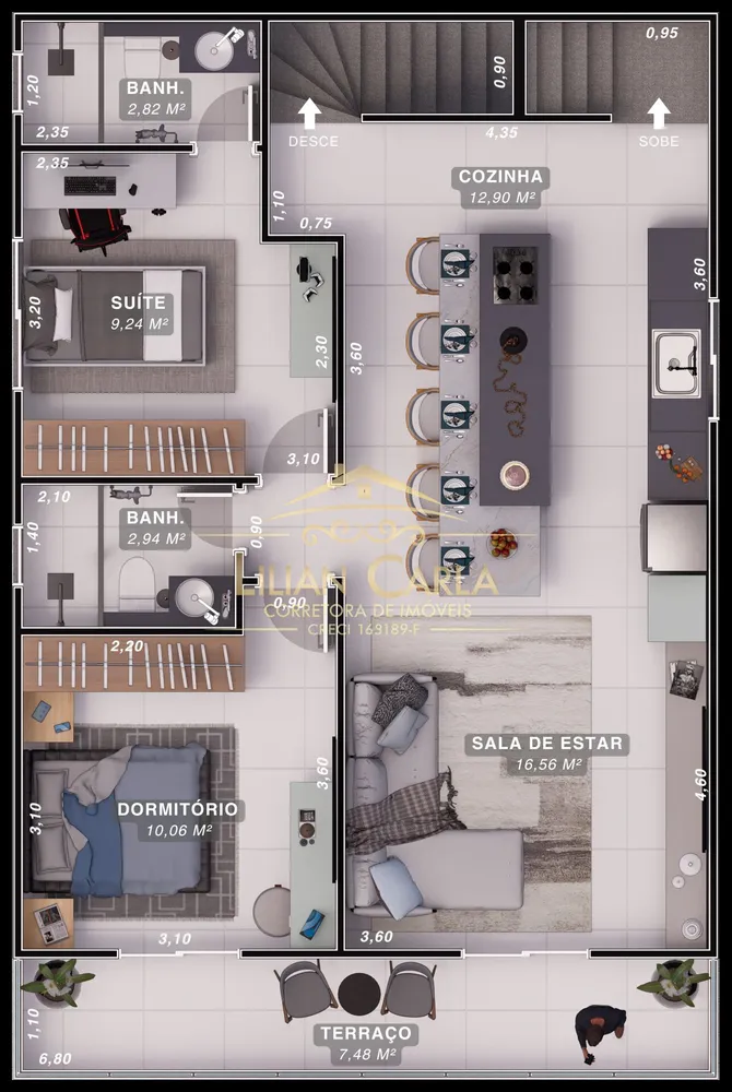 Casa de Condomínio, 2 quartos - Foto 8