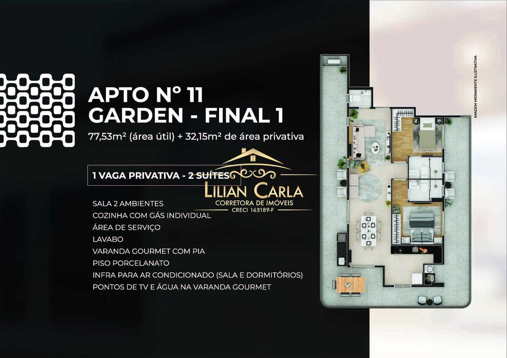 Apartamento, 2 quartos, 107 m² - Foto 11