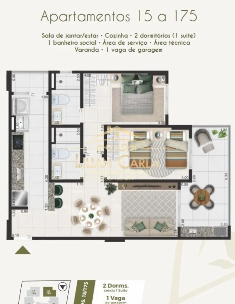 Apartamento, 3 quartos, 104 m² - Foto 4