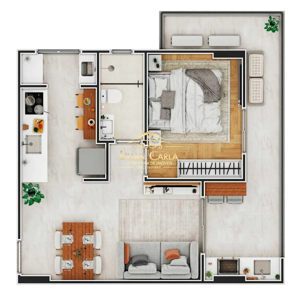 Apartamento, 2 quartos, 96 m² - Foto 3