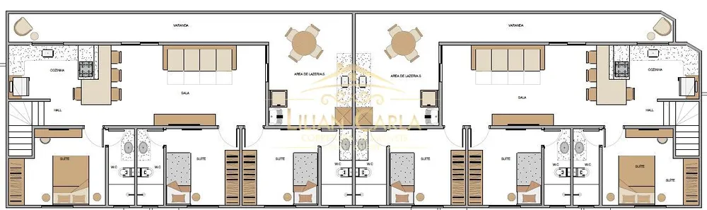 Casa de Condomínio, 3 quartos - Foto 1