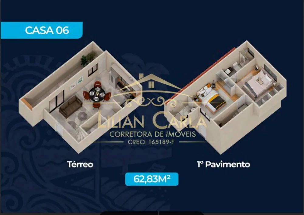 Casa de Condomínio, 2 quartos - Foto 2