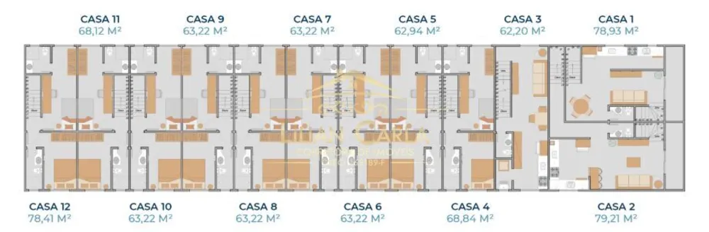 Casa de Condomínio, 2 quartos - Foto 3