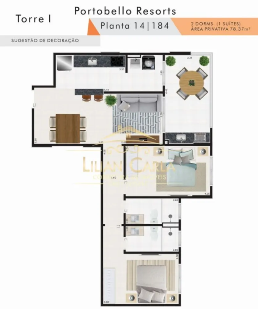 Apartamento, 2 quartos, 78 m² - Foto 9