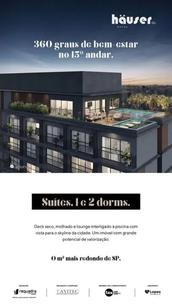 Apartamento, 2 quartos, 25 m² - Foto 3