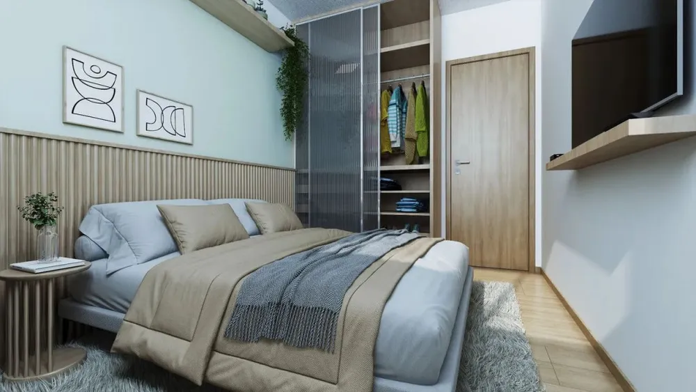 Apartamento, 2 quartos, 43 m² - Foto 1