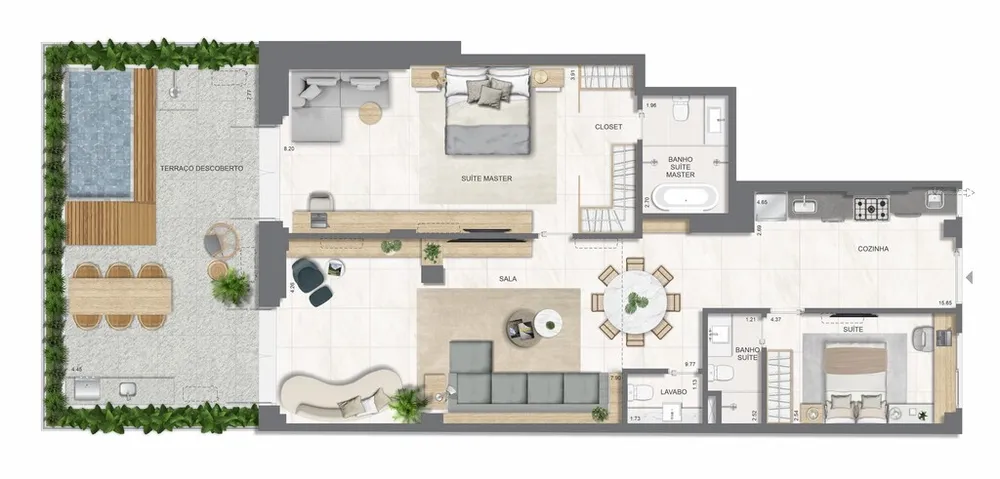 Apartamento, 3 quartos, 177 m² - Foto 54